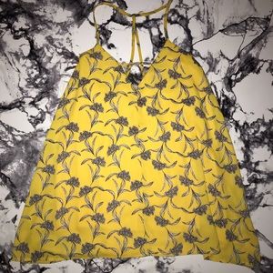 Francesca’s: Floral Tank